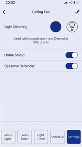 Honeywell Smart Ceiling Fan screenshot 3