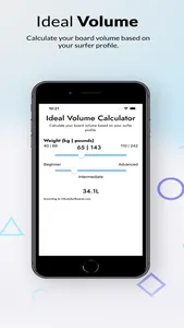 Surf Volume Calculator screenshot 3