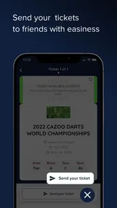 PDC Tickets screenshot 0