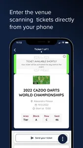 PDC Tickets screenshot 1