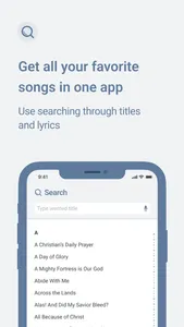 Grace Songs screenshot 0