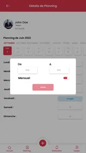 Mon Planning Equipe screenshot 1