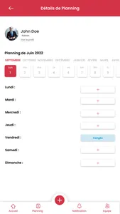 Mon Planning Equipe screenshot 2