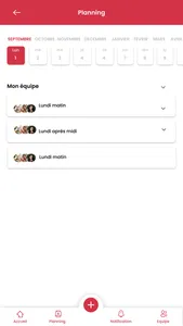 Mon Planning Equipe screenshot 5