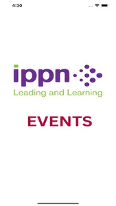 IPPN Events App screenshot 0