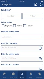 Notify Court Case Status screenshot 2