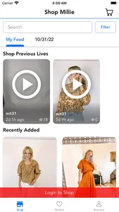 Shop Millie screenshot 1