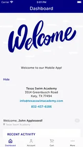 Texas Swim Academy screenshot 0