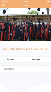 Timetable (Mzumbe University) screenshot 0