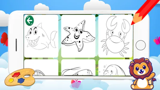 Coloring Book : Draw & Color screenshot 1