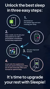 Sleepie: Tracking+Supplements screenshot 2