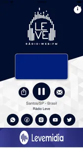 RÁDIO LEVE - SANTOS/SP screenshot 0