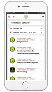 Schleper App screenshot 1