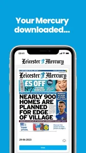 Leicester Mercury Newspaper screenshot 0