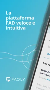 Fadly - Piattaforma e-learning screenshot 0