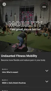 Undaunted Fitness Level Up screenshot 3