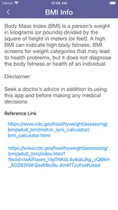 MTP-BMI Calculator screenshot 2