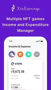 XtoEarnings - Crypto Tracker - screenshot 0