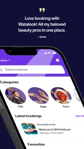 Watalook: Book Beauty Services screenshot 1