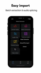 Audio Extractor - Extract MP3 screenshot 1