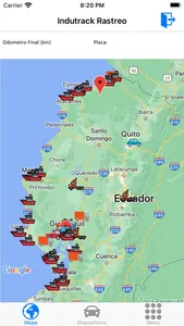 Indutrack rastreo satelital screenshot 1