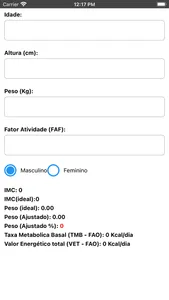 Nutri Calculator screenshot 2