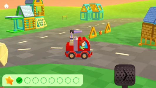 Mika Cars World - puzzle races screenshot 0