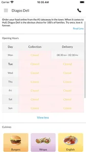 Diagos Deli screenshot 1