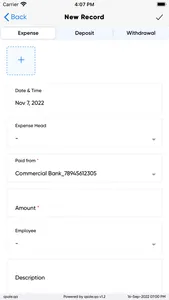 QSale Data Register screenshot 2