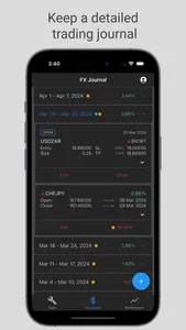 FX Journal - Trading Journal screenshot 0