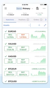 Equinox Markets cTrader screenshot 1