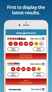 Colorado Lottery Numbers screenshot 0