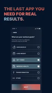 BeyondFit - Personal training screenshot 3