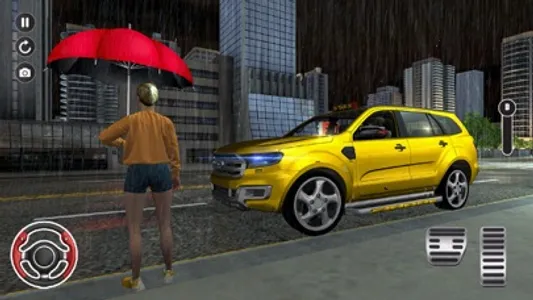 City Taxi Car Driving Games screenshot 0