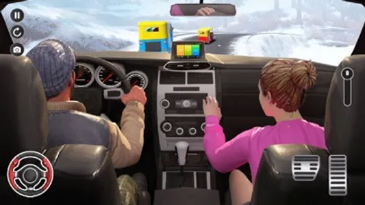 City Taxi Car Driving Games screenshot 1