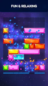 Jewel Slider: Drop Down Puzzle screenshot 4