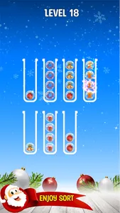 Christmas Sort Puzzle Game screenshot 2