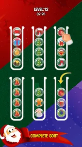 Christmas Sort Puzzle Game screenshot 5