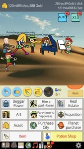 Beggar Life  Clicker Adventure screenshot 2