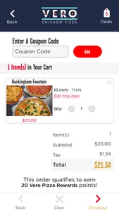 Vero Chicago Pizza screenshot 4