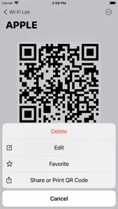 WiFi QR Codes screenshot 5