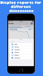 Admob Reporter screenshot 1