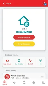 Alarm Home Pro screenshot 2