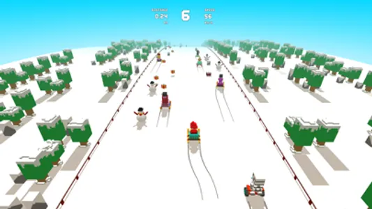 Voxel Skiing screenshot 1