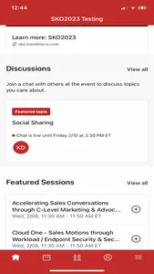 Trend Micro Global Events App screenshot 4