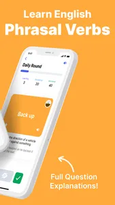 Learn English Phrasal Verbs screenshot 1