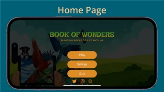 AR book - Book of wonders screenshot 1