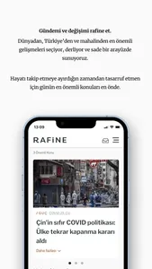 Rafine News screenshot 1