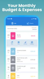 Simple Daily Expense Tracker screenshot 2