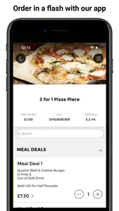 2 for 1 Pizza Place App screenshot 0